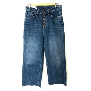 Marine Layer Jeans Wide Leg Crop size 28 EUC